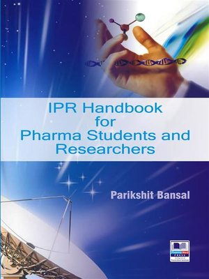 cover image of IPR Handbook for Pharma Students and Researchers